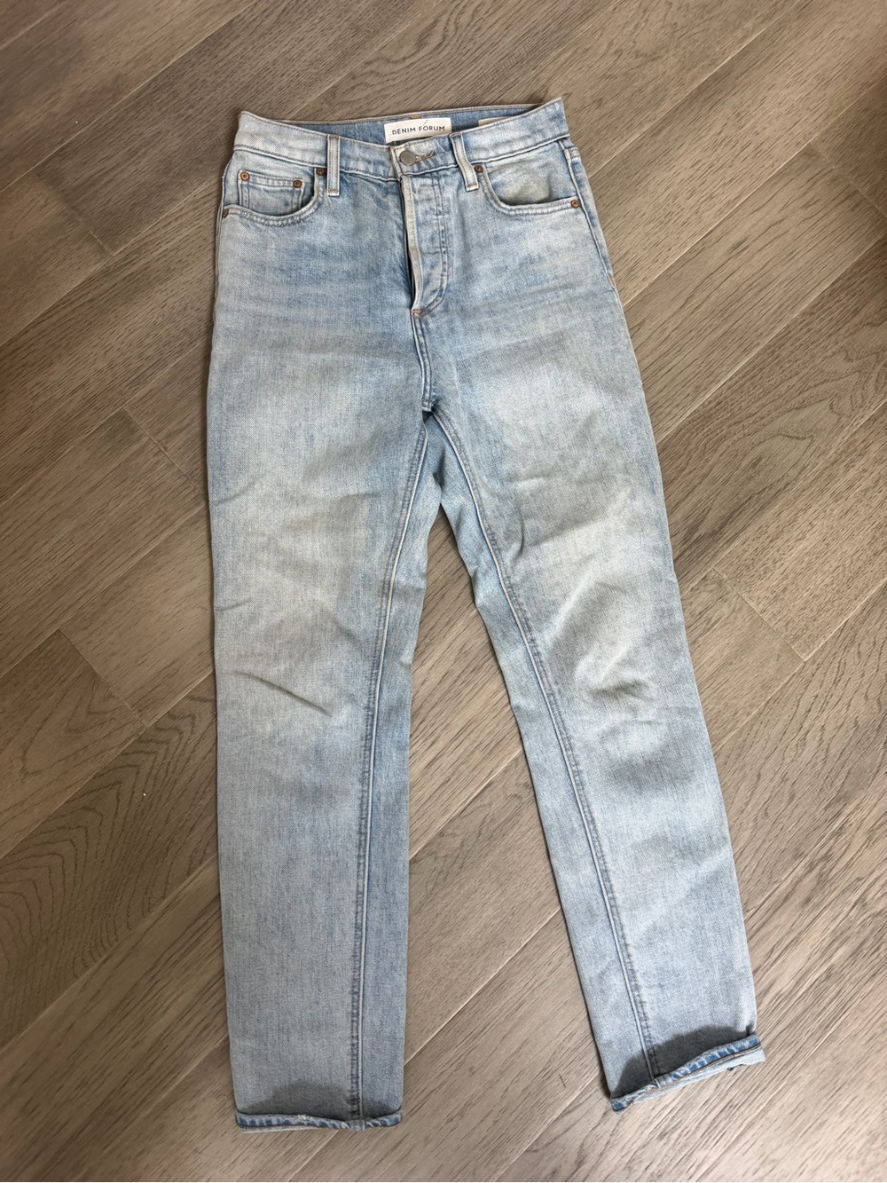 Aritzia Denim Forum Yoko High Rise Slim Jeans 28L Size 25